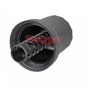 Кришка корпусу масляного фільтра METZGER AUTOTEILE 2370163 для AUDI SEAT VW CUPRA synthetic.ua - Фото 1