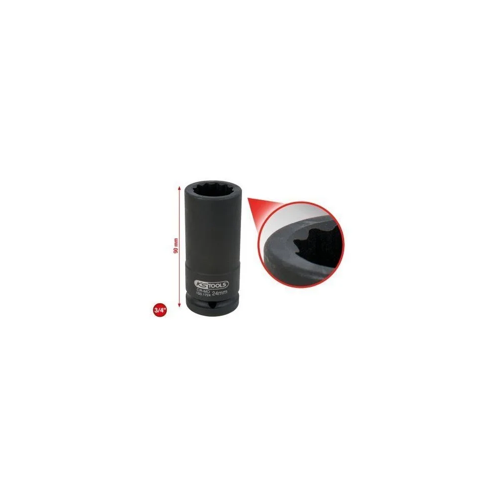 Торцевая головка KS TOOLS 150.1724, фото №1