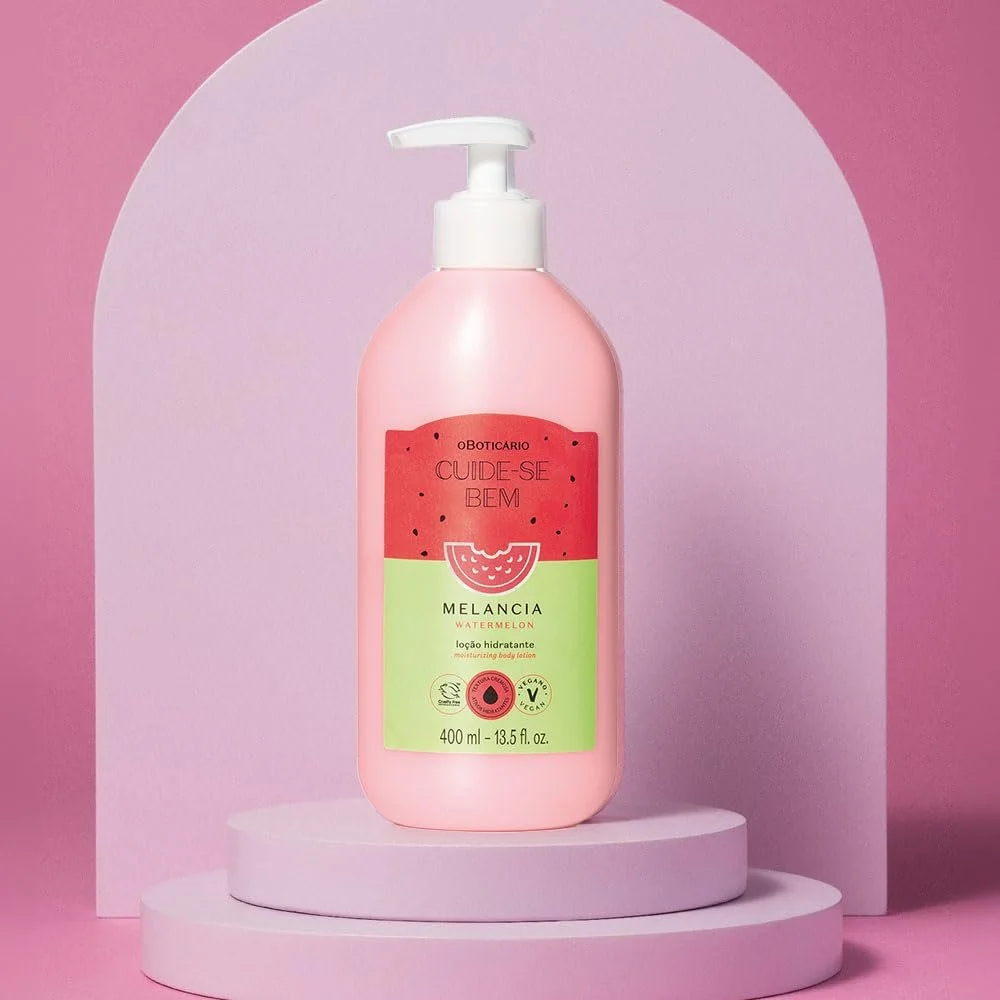 Лосьйон для тіла O Boticário Cuide-se Bem Watermelon Зволожуючий, 400 мл, фото №8