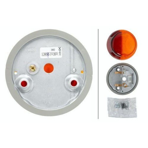 Задний фонарь HELLA 2SB 001 259-261 для FORD INTERNATIONAL HARV. MAN MERCEDES-BENZ, фото №2