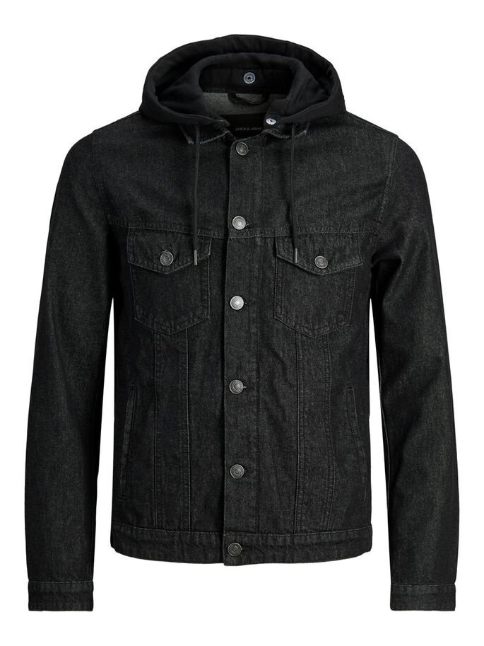 Куртка джинсовая Jack&Jones JJIALVIN JJJACKET AKM 252 Черный M, фото №3