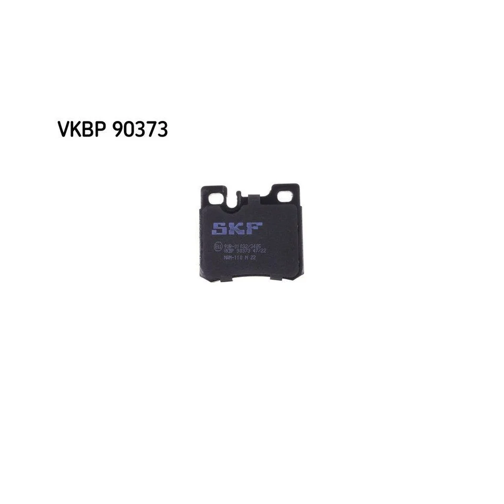Комплект гальмівних колодок, дискове гальмо SKF VKBP 90373 для MERCEDES-BENZ задня вісь, фото №1 Комплект гальмівних колодок, дискове гальмо SKF VKBP 90373 для MERCEDES-BENZ задня вісь, фото №1