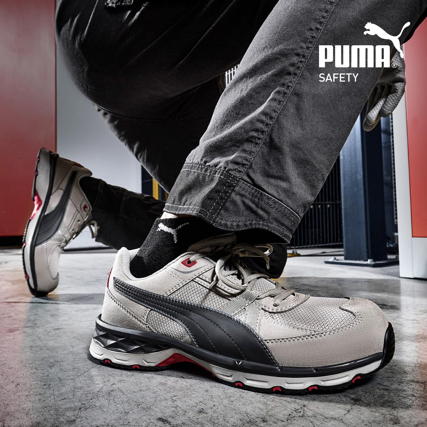 Кросівки PUMA VANTI Low S1PS ESD Захисний Носок Антиковзаючі, фото №6