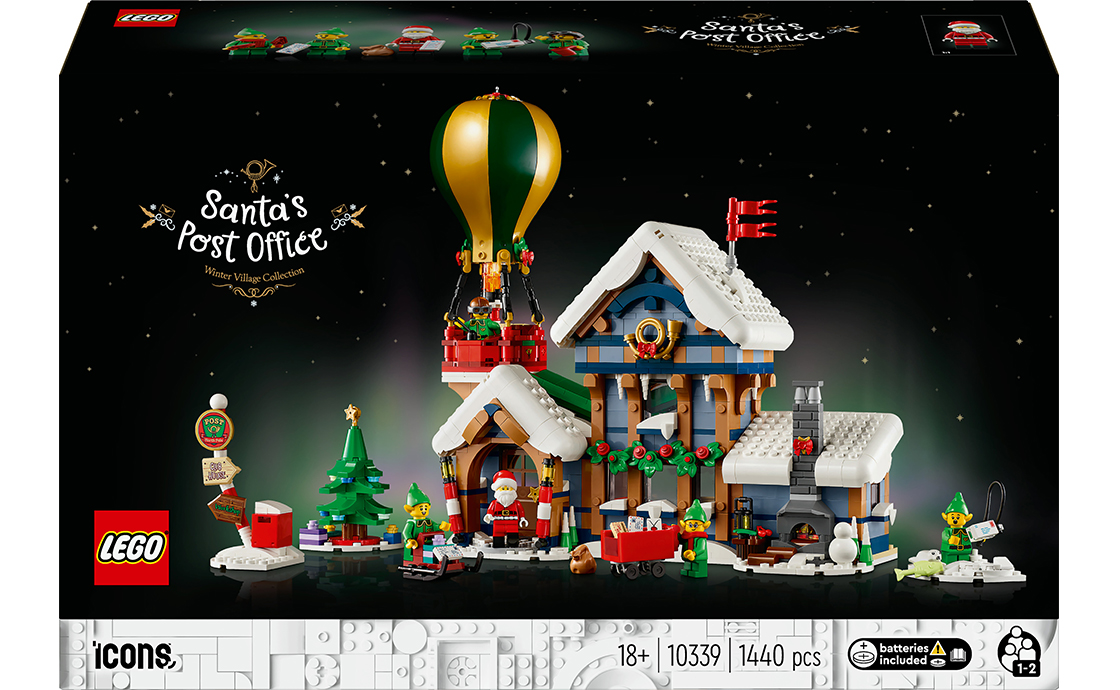 Конструктор Лего LEGO Icons Поштове відділення Санти (10339), фото №1