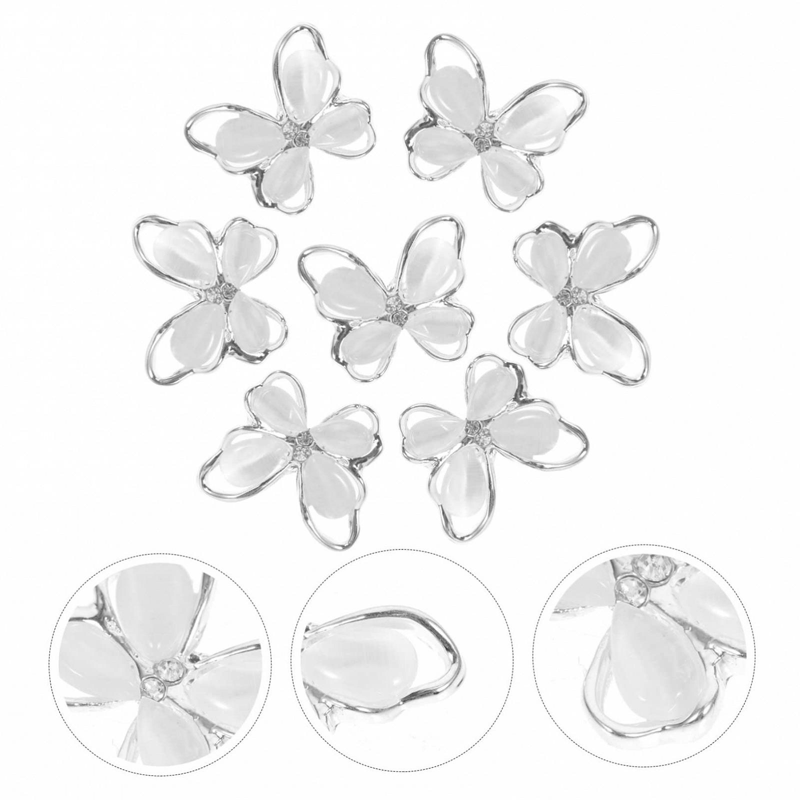 Украшение для ногтей Бант FRCOLOR, 50 шт, Аксессуары для ногтей, 3D Сплав Хрустальный галстук, фото №9