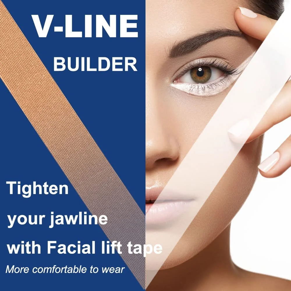 Стрічка для підтяжки обличчя Akissos 2 рулони 2.5 см x 5 м, фото №6