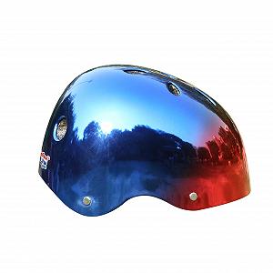 Детский Шлем streetjam Uni Youth Caschetto Bambini Glitz Party Glossy, сине-красный, единый размер - Фото 1
