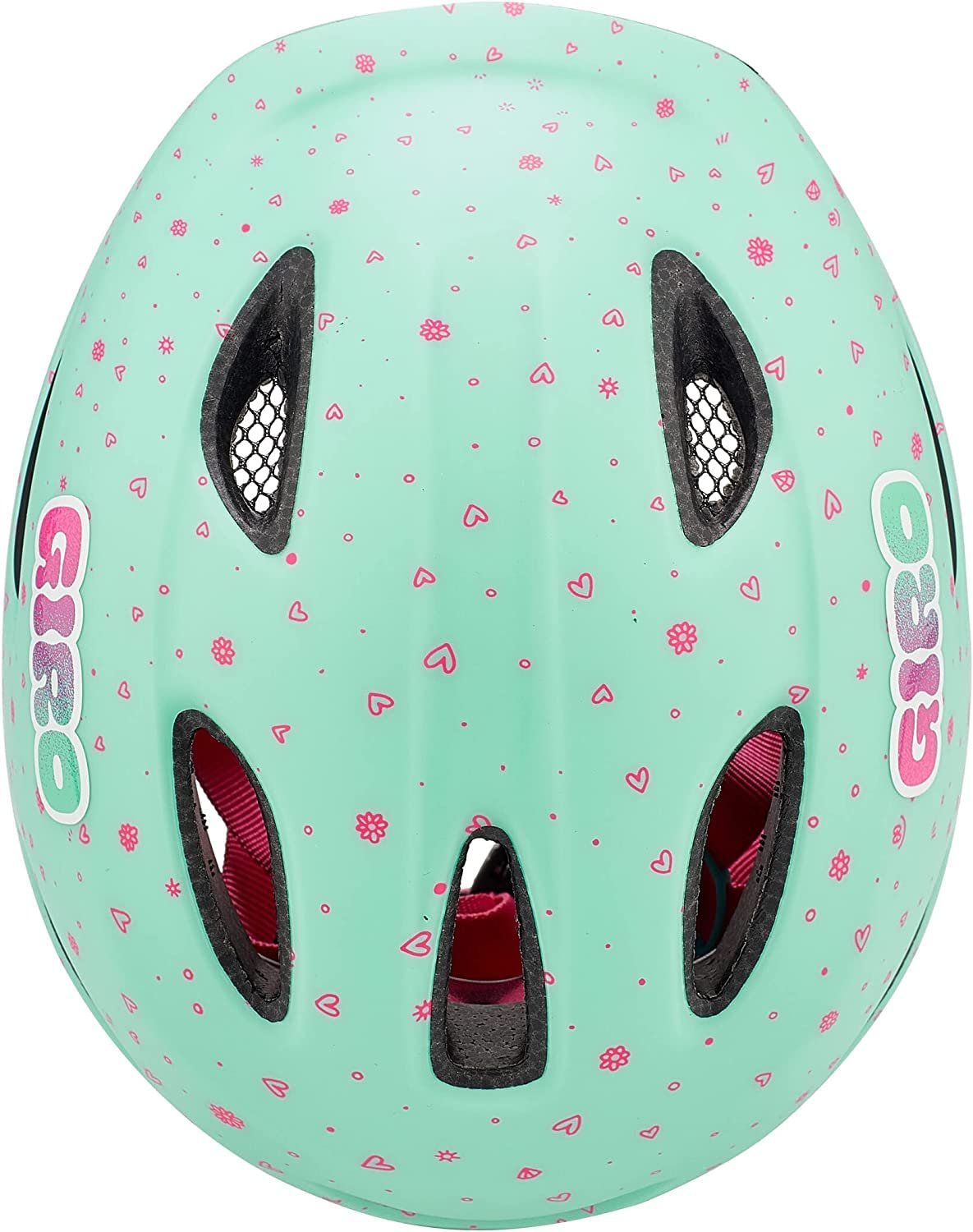 Шолом велосипедний Giro Scamp XS, матовий, бірюзовий, фото №6