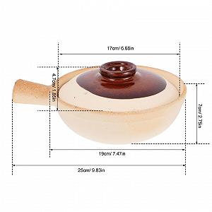 Кастрюля керамическая Garneck с крышкой жаростойкая порционная порционная synthetic.ua - Фото 1
