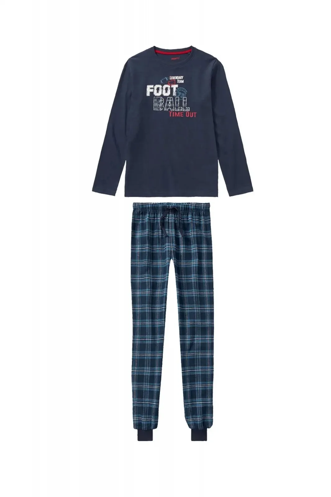 Пижама Pepperts Штаны + Лонгслив для мальчиков 100% Хлопок, фото №1
