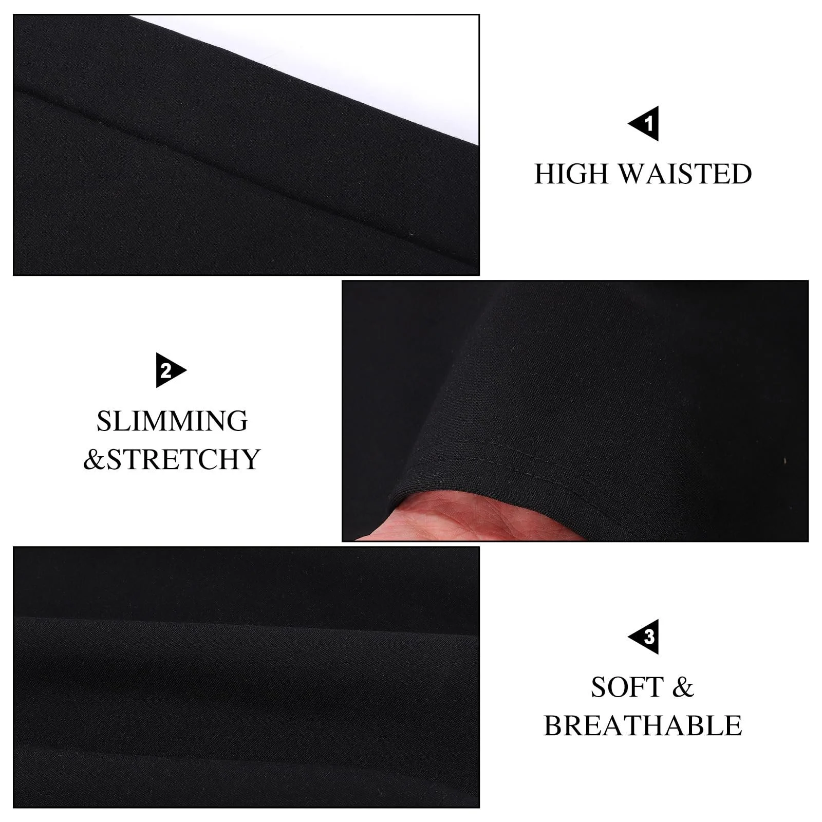 Спідниця-олівець Чорна Міні, фото №3