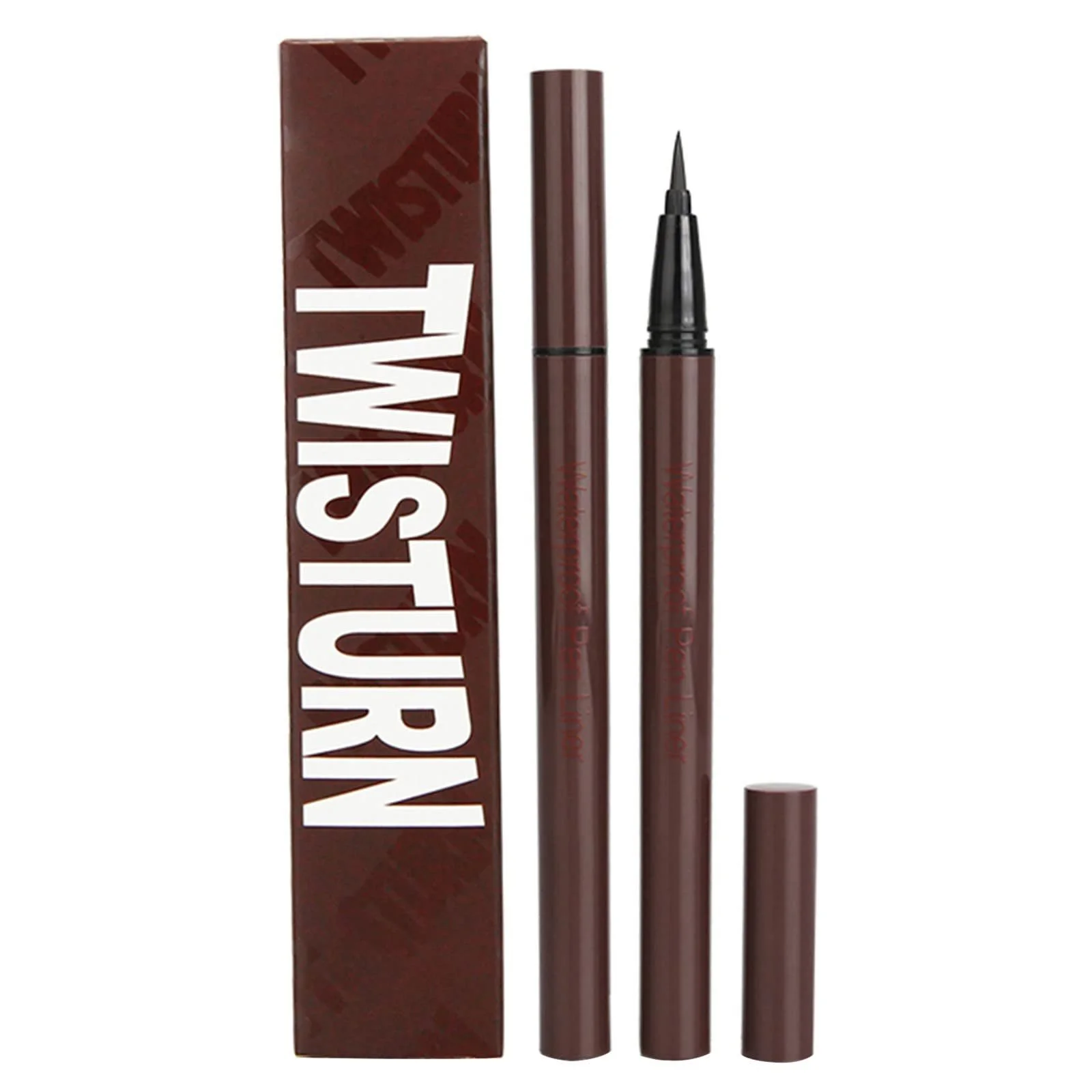 Рідка Підводка для очей для жінок, водостійка, стійка до поту, високопігментована, фото №1