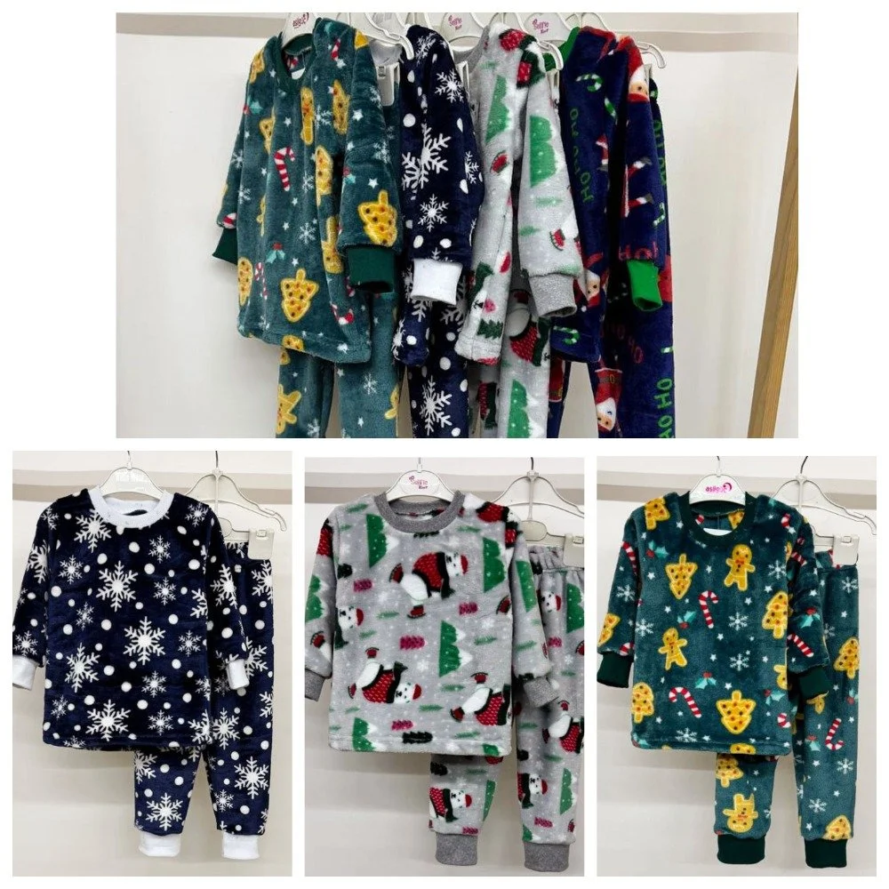 Теплі новорічні піжами від 86 до 164 см Velsoft, фото №1 Теплі новорічні піжами від 86 до 164 см Velsoft, фото №1