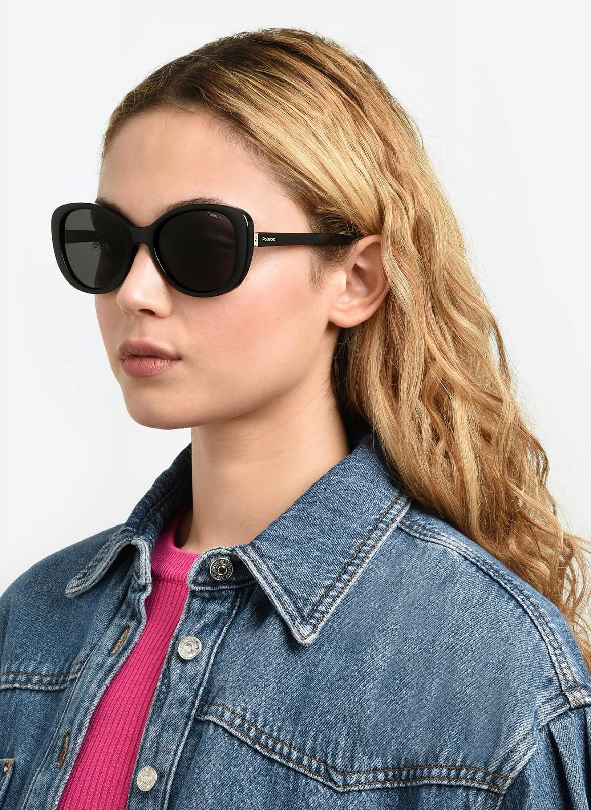 Унісекс Сонцезахисні окуляри Polaroid PLD 4154/S/X 807 55 Чорний, фото №7