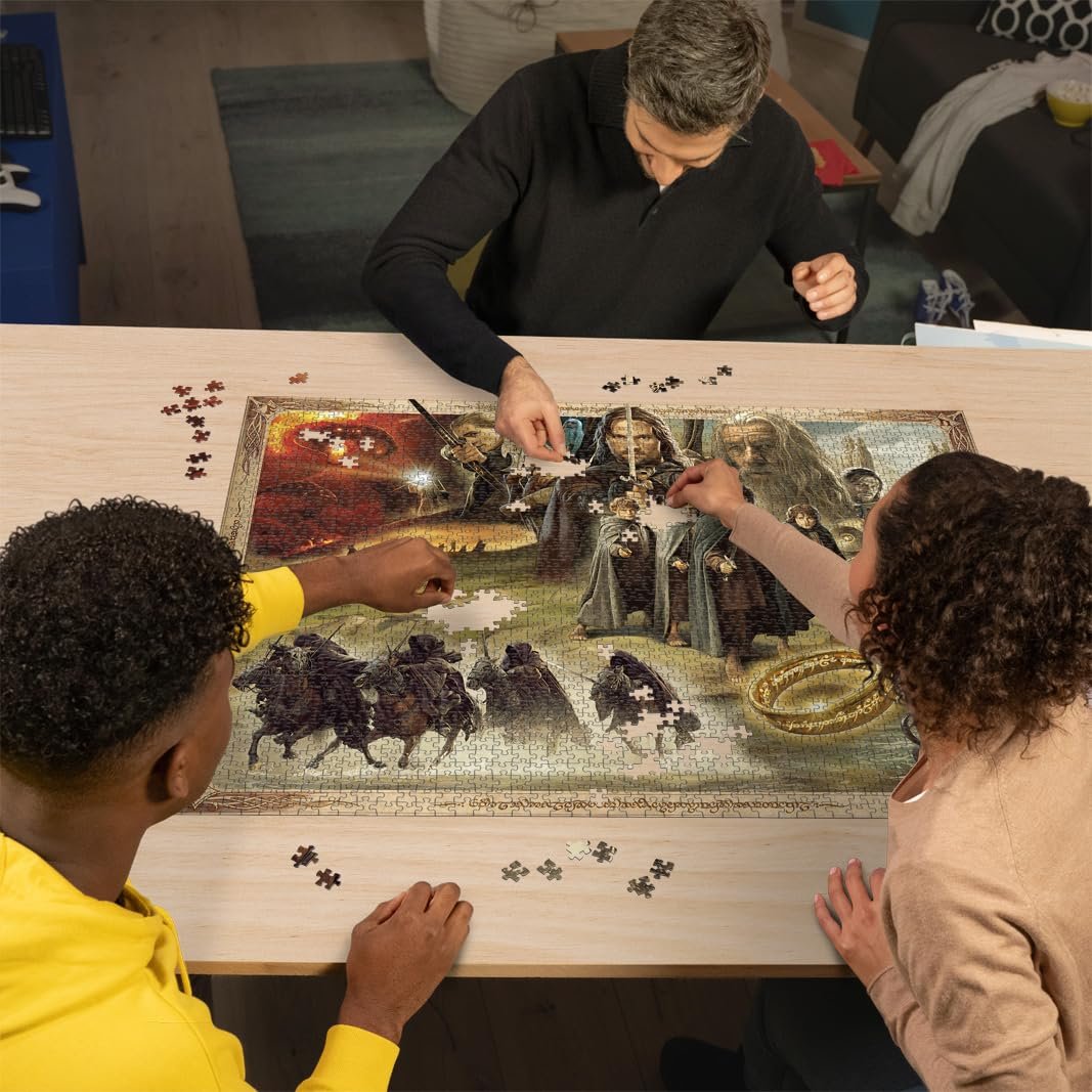 Пазл Ravensburger Lord of the Rings The Fellowship of The Ring 16927 2000 элементов 14+, фото №5