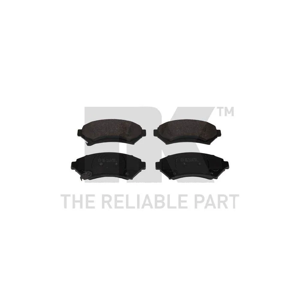 Комплект тормозных колодок, дисковый тормоз NK 223615 для OPEL VAUXHALL CHEVROLET PONTIAC, фото №1