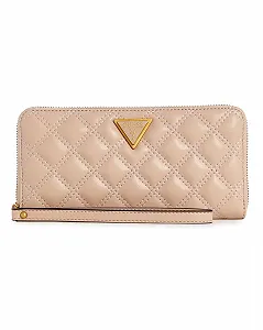 Купити Гаманець GUESS Giully Large Zip Around Light Beige - Фото 1 Гаманець GUESS Giully Large Zip Around Light Beige - Фото 1