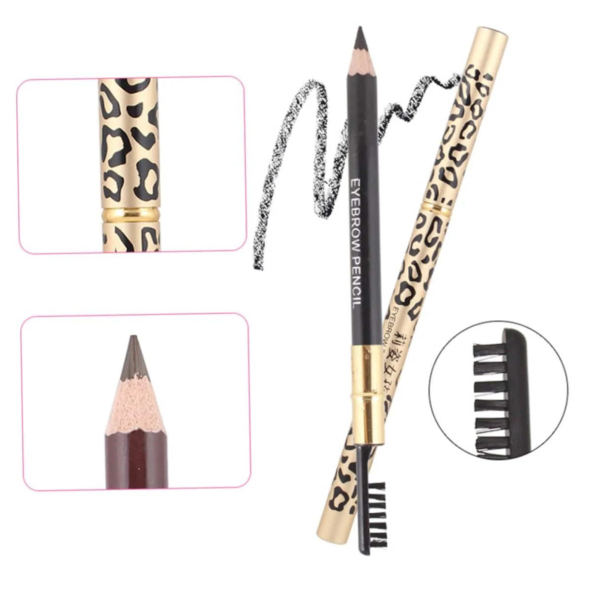 Карандаш для глаз FRCOLOR Коричневый, фото №7 Карандаш для глаз FRCOLOR Коричневый, фото №7