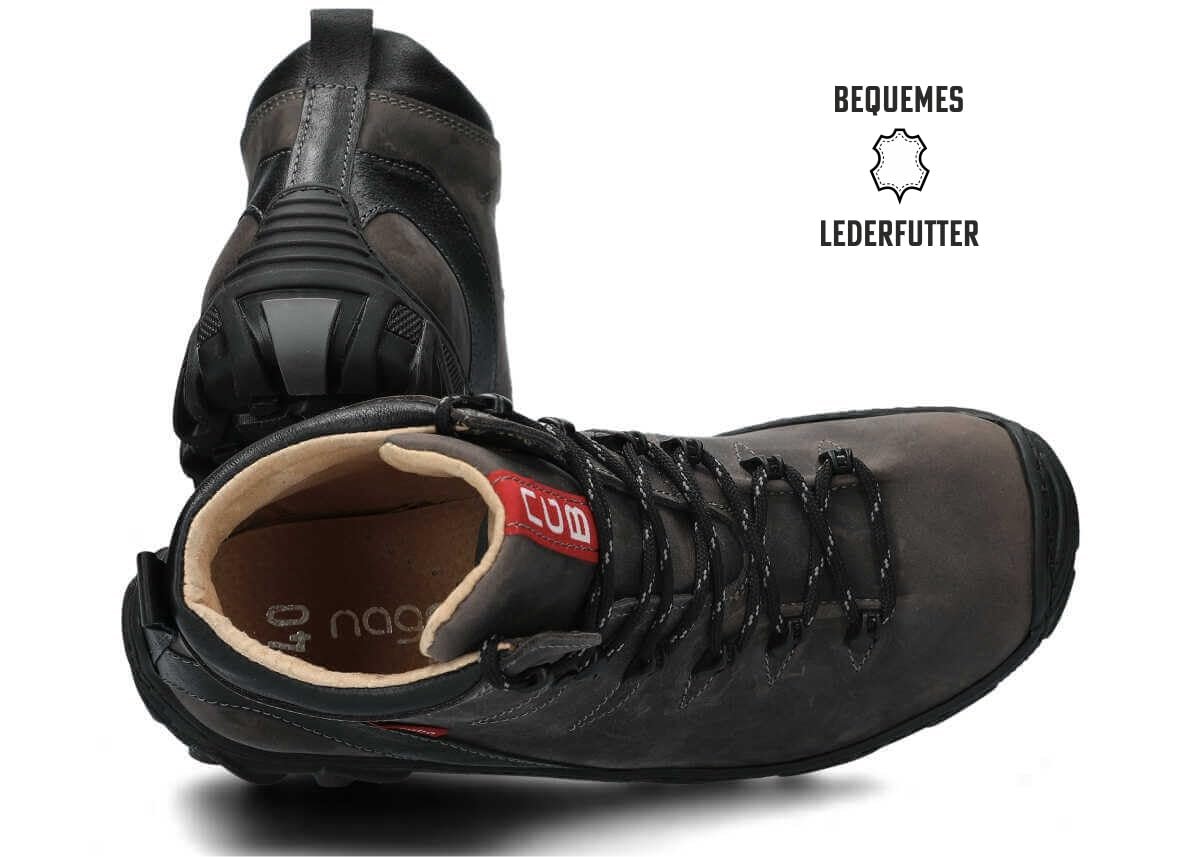 Чоловічі черевики Nagaba Шкіряні на шнурівці, фото №4