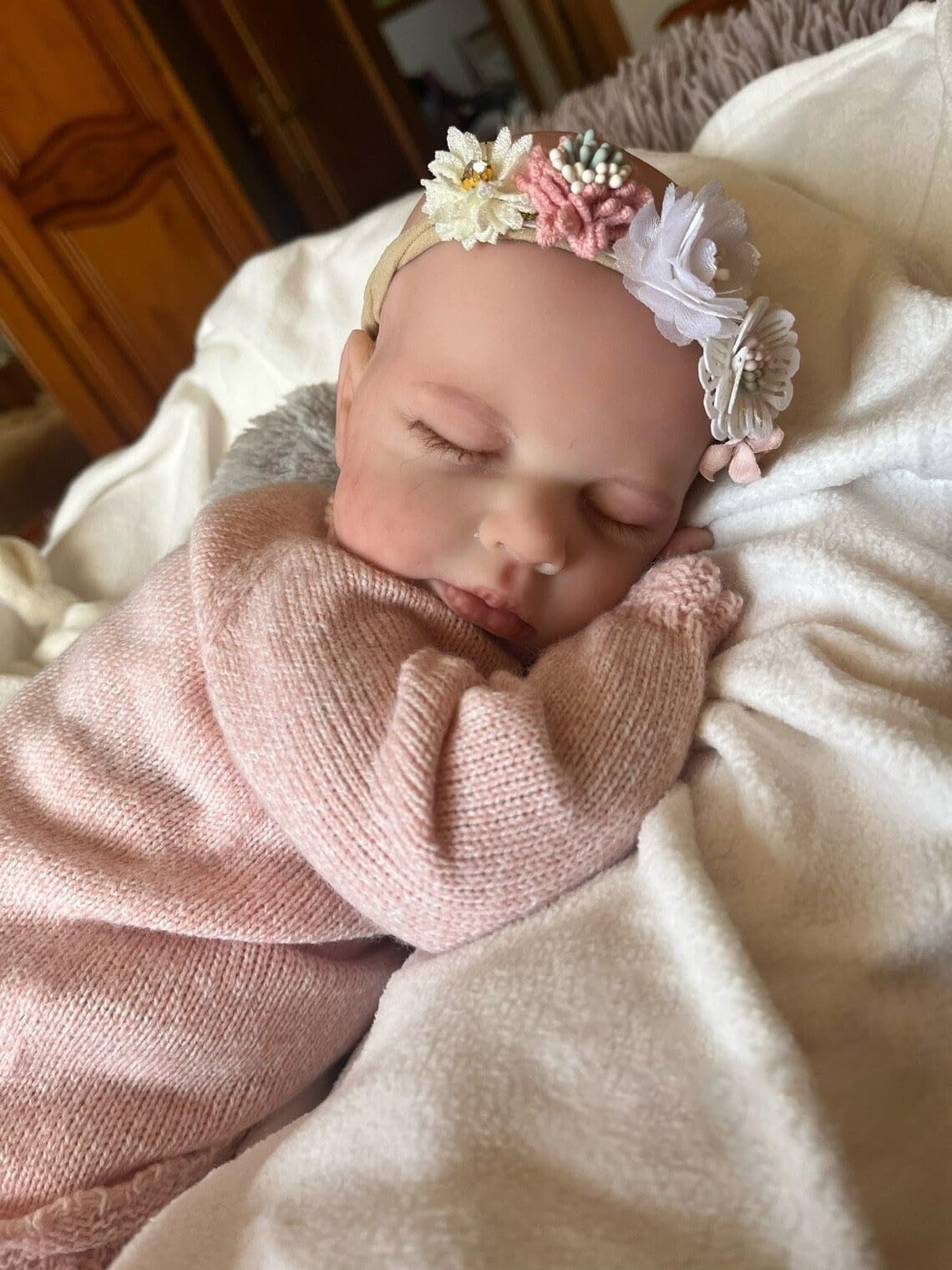 Кукла Zero pam Reborn Baby Full Silicone Реалистичные Reborn Водонепроницаемая 50 см Девочка от 3 лет для детей, фото №1