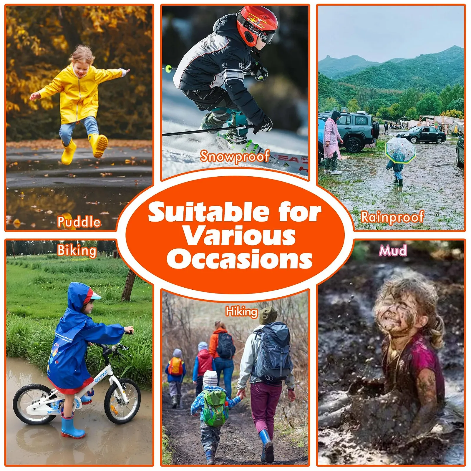 Дитячий дощовик Dioshark Водонепроникний для хлопчиків, фото №6 Дитячий дощовик Dioshark Водонепроникний для хлопчиків, фото №6