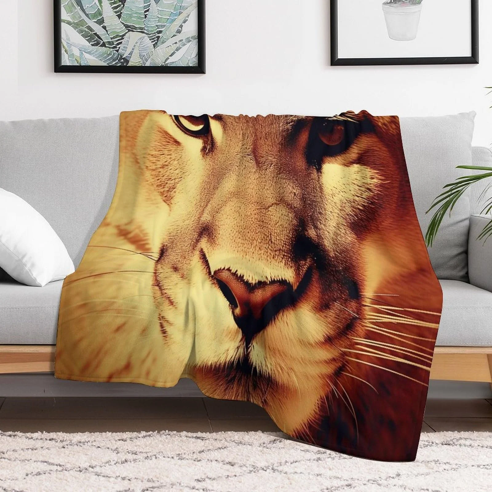 Покривало PAZZK Чотири сезони Фланелева накидка на диван, фото №2