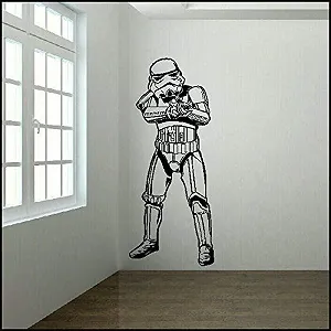 Наклейка на стіну Star Wars Storm Tripod 50 x 122 см Чорна - Фото 1