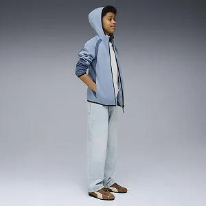 Худи PUMA Evostripe на молнии для мальчиков Dk B Свитшоты-куртки (1 шт. в упаковке) synthetic.ua - Фото 1