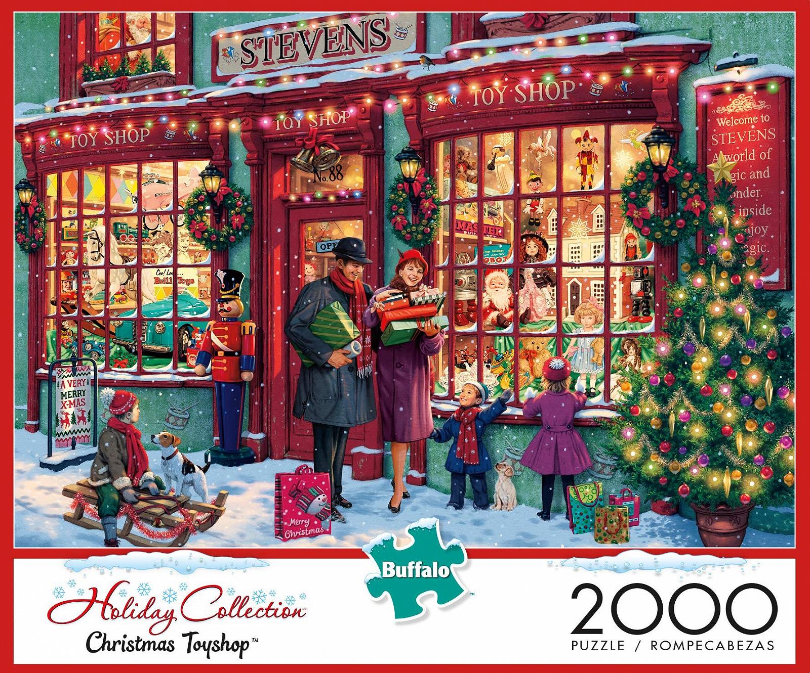 Пазл Buffalo Games Christmas Toyshop 2000 элементов, фото №2