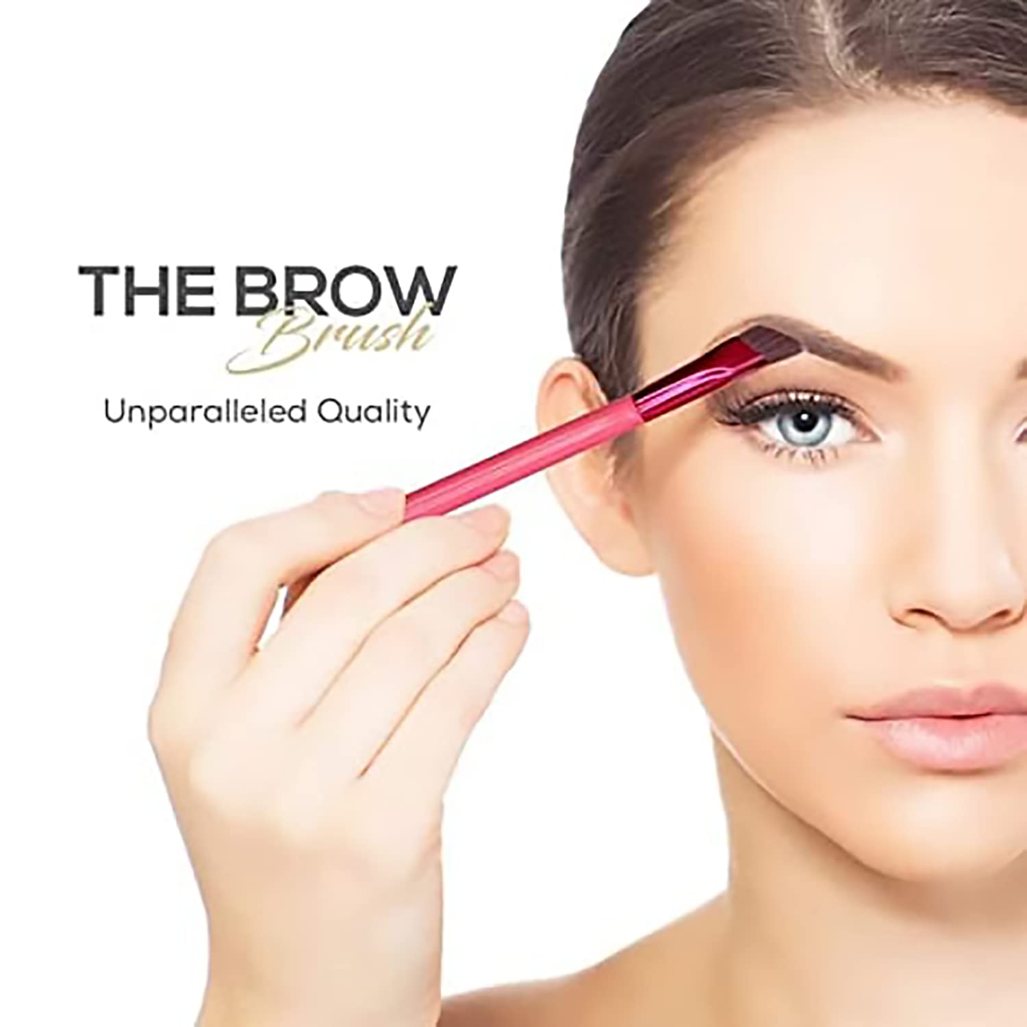 Щітка для брів Multifunctional Eyebrow Brush Багатофункціональна з кремом для брів Світло-коричневий, фото №2