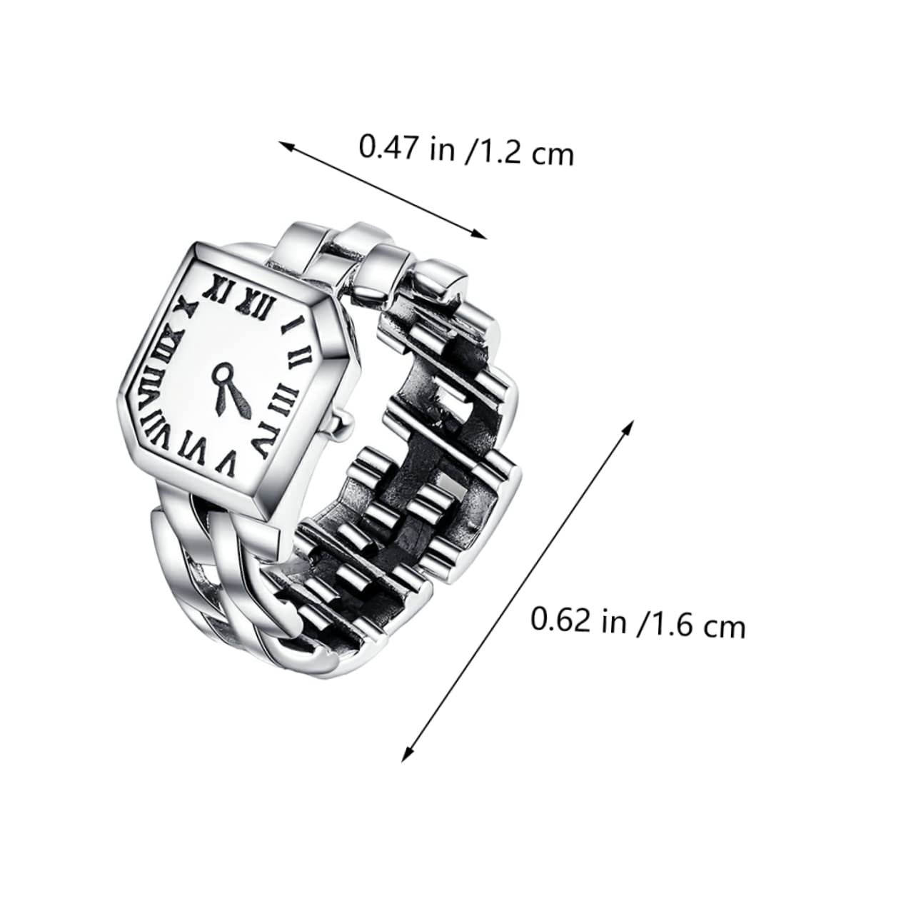 Годинник-кільце Healvian Срібний для жінок, фото №5 Годинник-кільце Healvian Срібний для жінок, фото №5