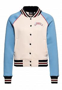 Женская куртка-бомбер Queen Kerosin в стиле колледжа Los Angeles Vintage Rockabilly 50S с вышивкой Liberty California Queen of Liberty - Фото 1