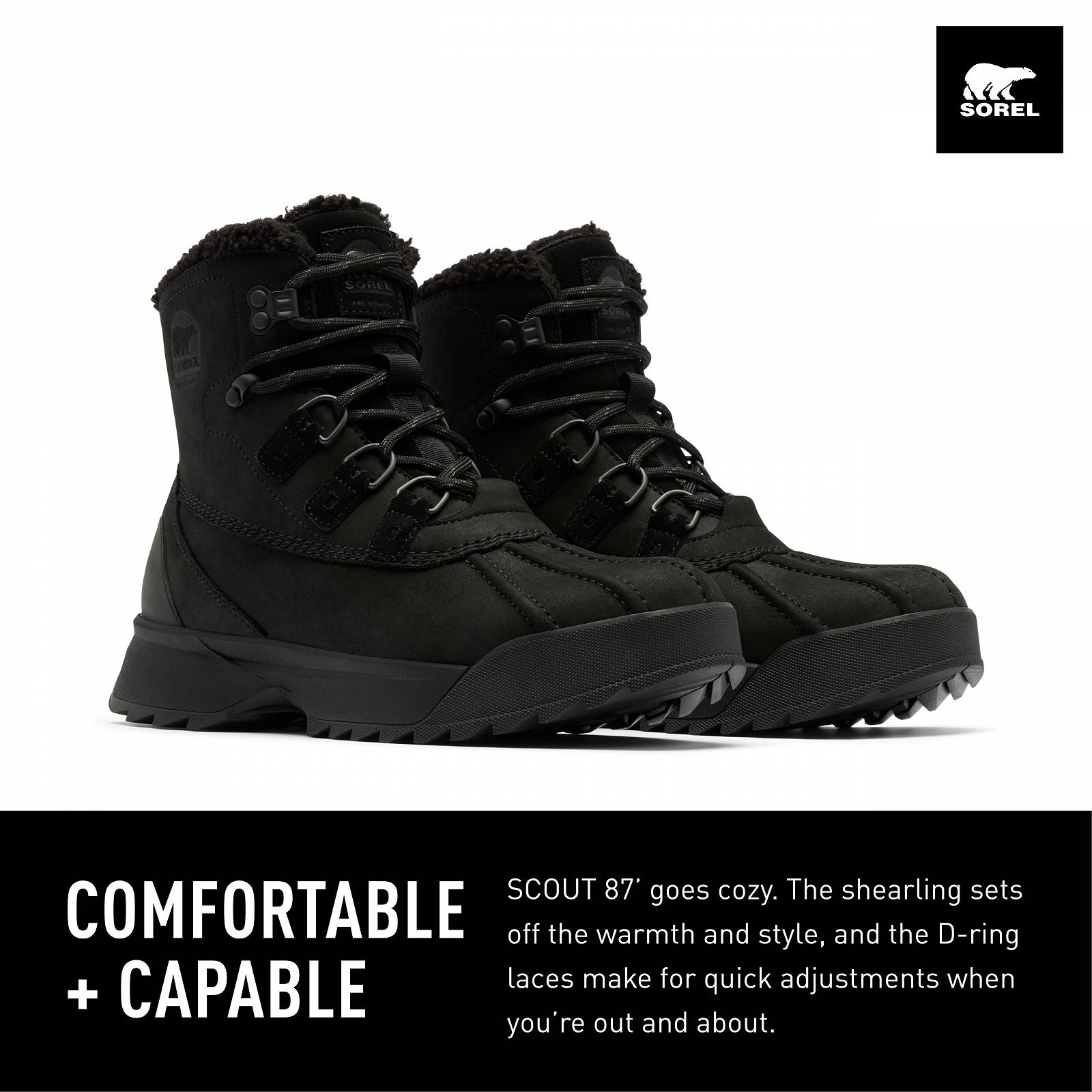 Ботинки Sorel Scout Men's 87' Lux Водонепроницаемые зимние, фото №2