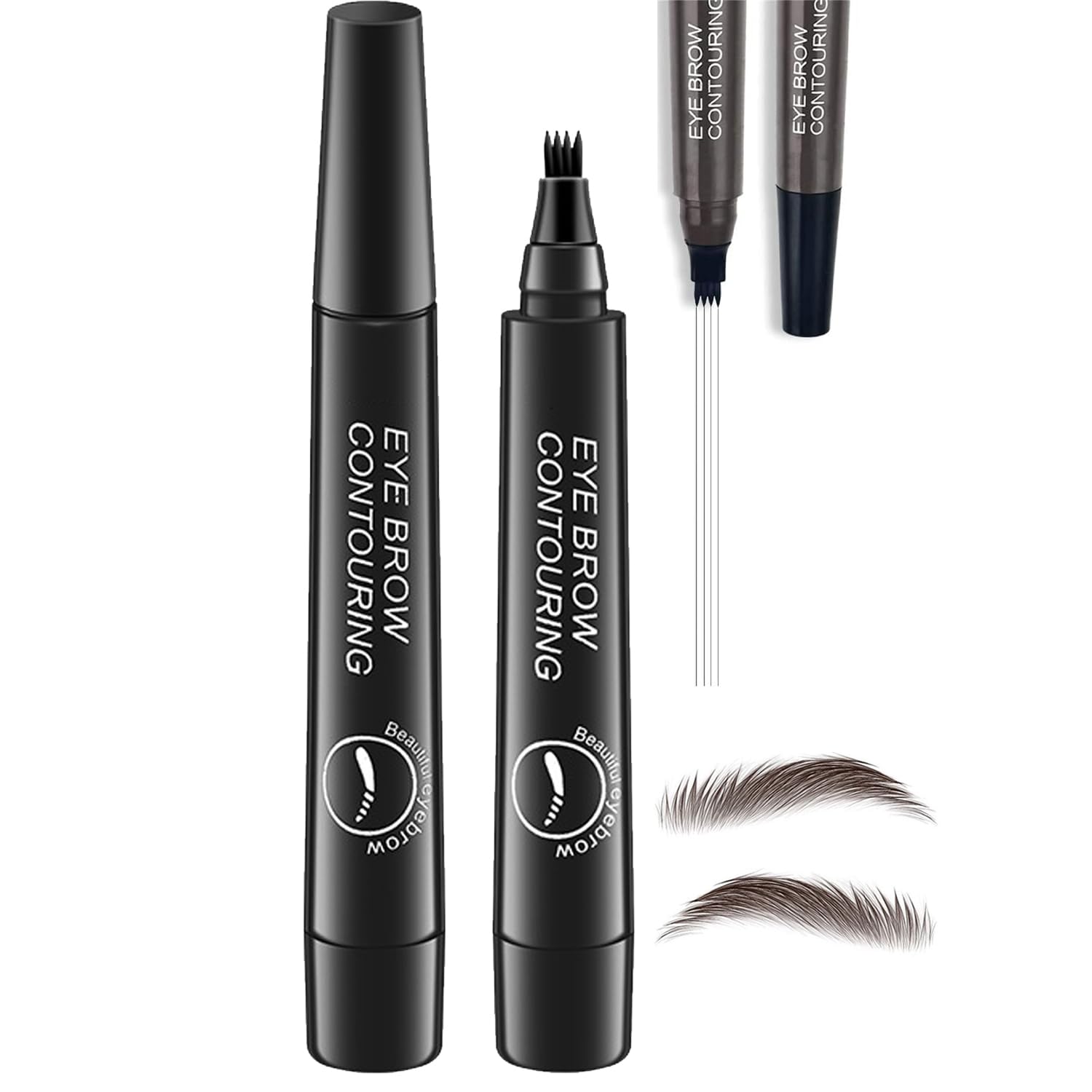 Олівець Istorels Brow Pen 4 Fork Tip Tattoo 05#, фото №1