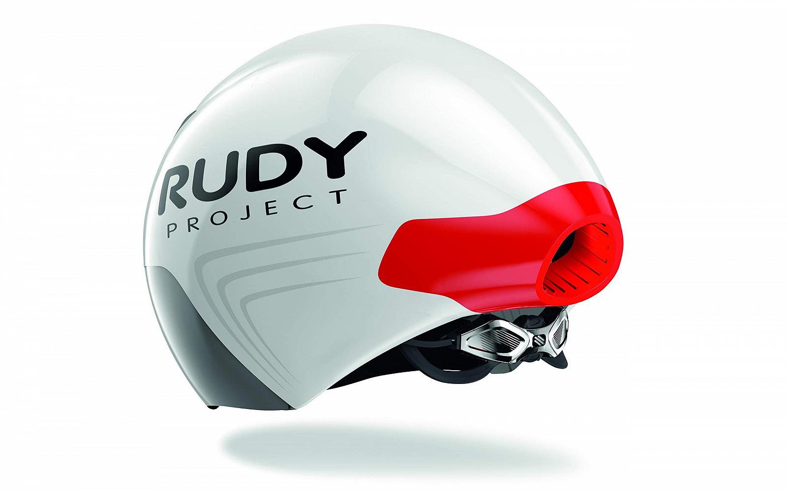 Шолом Rudy Project The Wing Triathlon/Timetrail White/Grey, фото №5