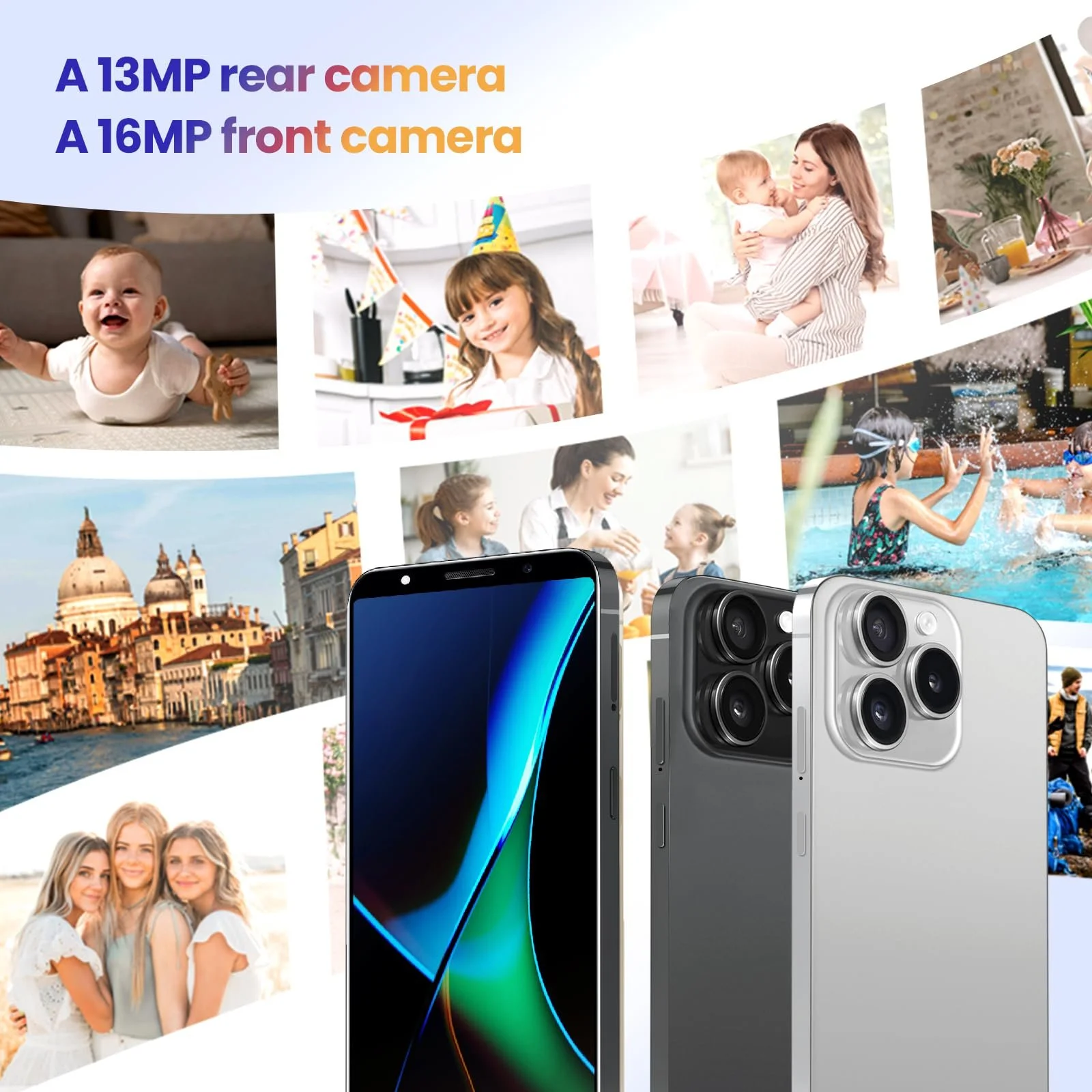 Мобильный телефон 4G LTE 4GB RAM 64GB ROM 8-Core 6.0" Dark, фото №4
