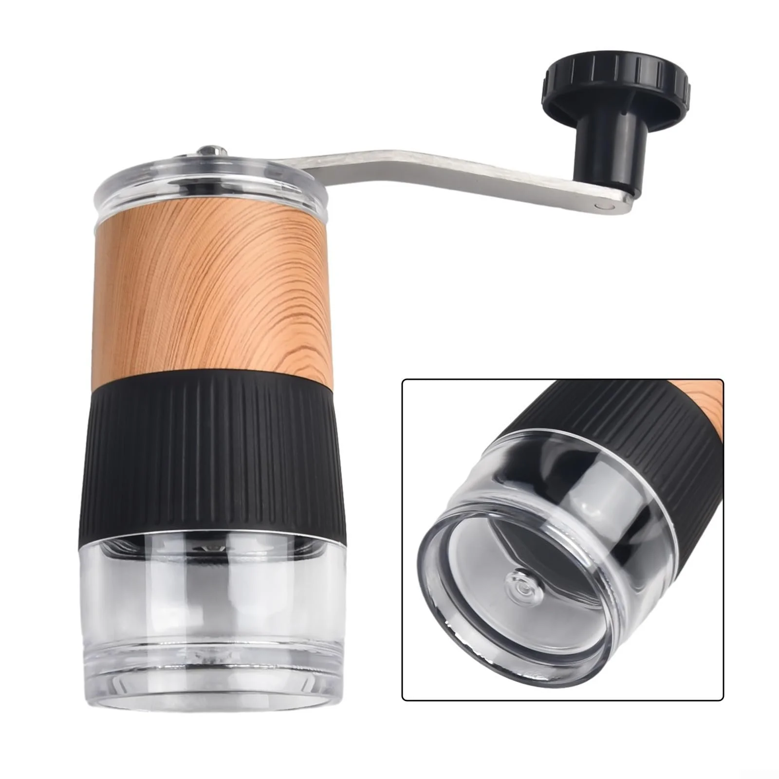 Ручная кофемолка Желтый, фото №6