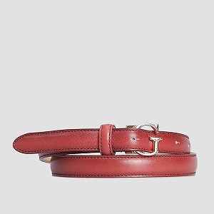 Купить Женский красный кожаный ремень Guess M - Фото 1 Женский красный кожаный ремень Guess M - Фото 1
