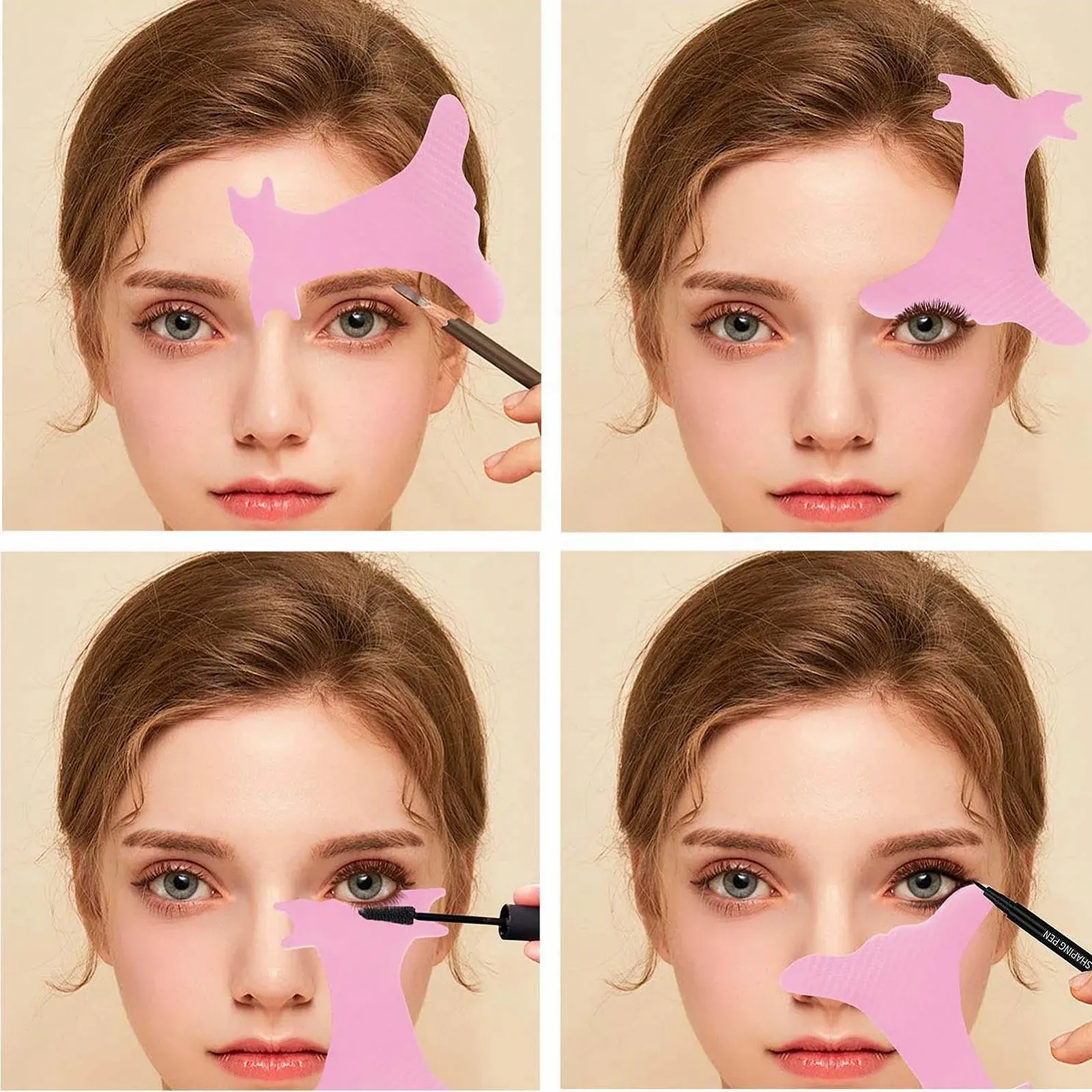 Трафареты для подводки глаз, фото №5