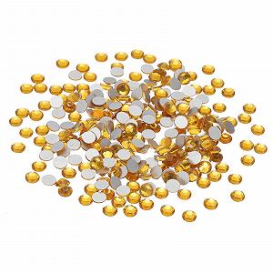 Стразы PATIKIL SS30 288 штук для рукоделия и макияжа (золотистый желтый) - Фото 1