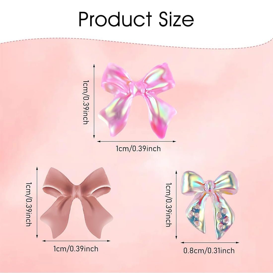 3D Украшения для ногтей 240 штук, набор для украшения ногтей, красочные шлифовальные аксессуары для ногтей, милые смоляные стразы для ногтей для искусства и украшения ногтей, фото №2