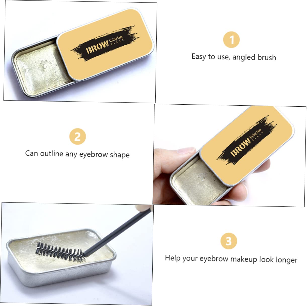 Набір HONMEET Styling Cream Eyebrows, фото №2