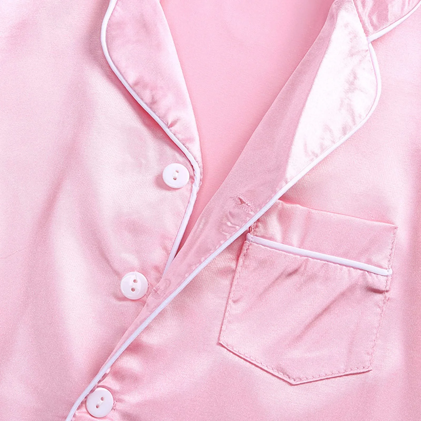 Комплект піжамний дитячий Little Baby шовковий атласний з коротким рукавом для дівчаток та хлопчиків, фото №4 Комплект піжамний дитячий Little Baby шовковий атласний з коротким рукавом для дівчаток та хлопчиків, фото №4