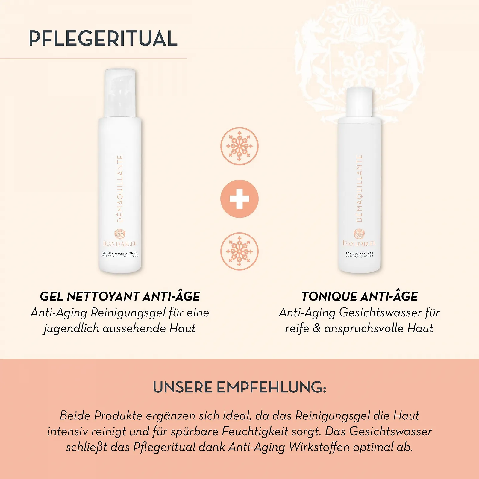 Гель для умывания JEAN D'ARCEL D\'MAQUILLANTE Anti-Ageing 200 мл, фото №6 Гель для умывания JEAN D'ARCEL D\'MAQUILLANTE Anti-Ageing 200 мл, фото №6