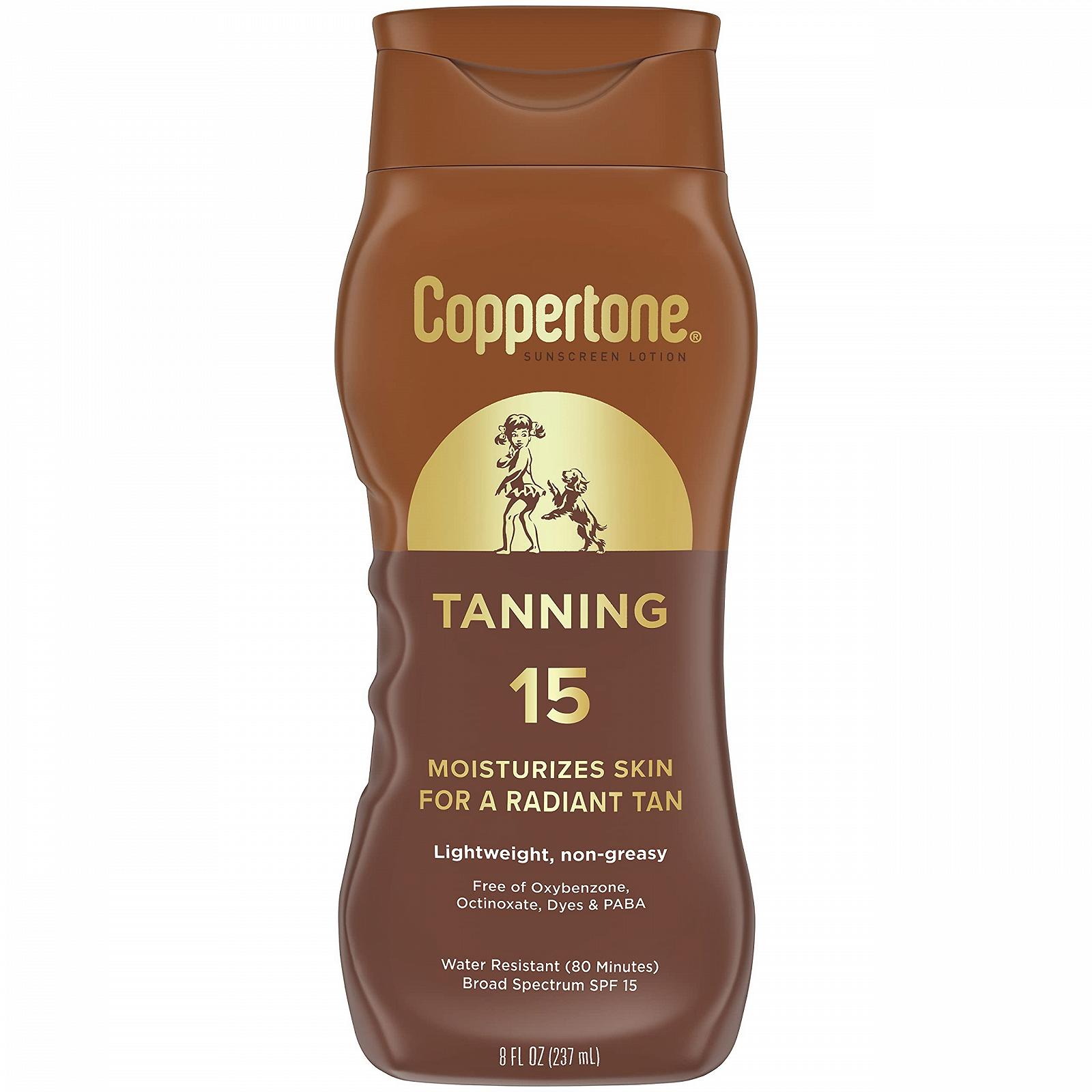 Лосьон для загара Coppertone SPF 15, 236,5 мл, фото №1