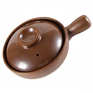 Кастрюля-кокот Керамическая Термостойкая с боковой ручкой - Фото 1