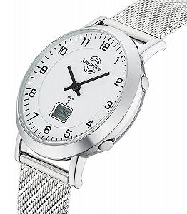 Женские Кварцевые Часы Master Time MTLS-10740-12M Аналоговые Цифровые, серебристый synthetic.ua - Фото 1