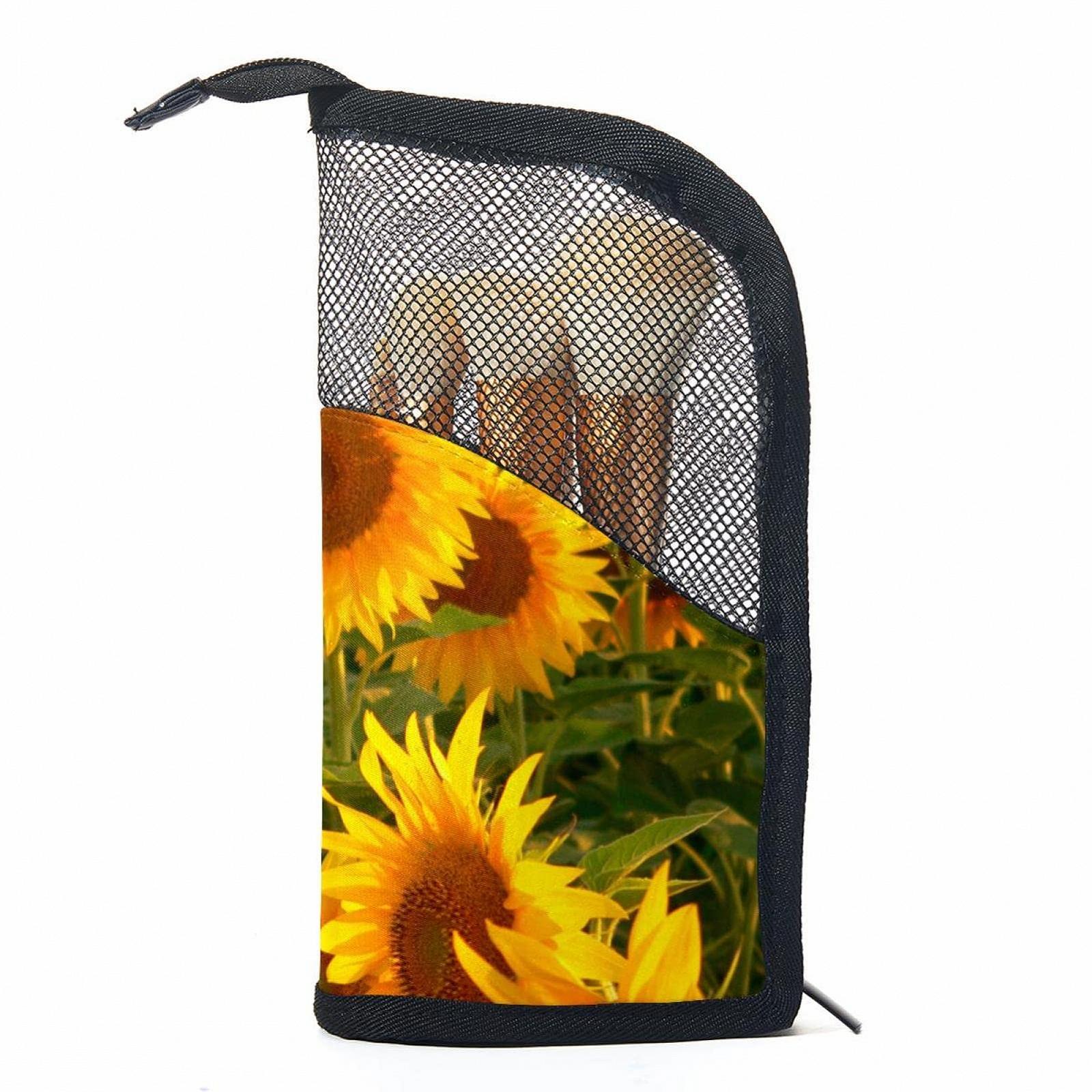 Набор кистей для макияжа с органайзером Sunshine Sonnenblumenfeld, 12 шт., фото №1