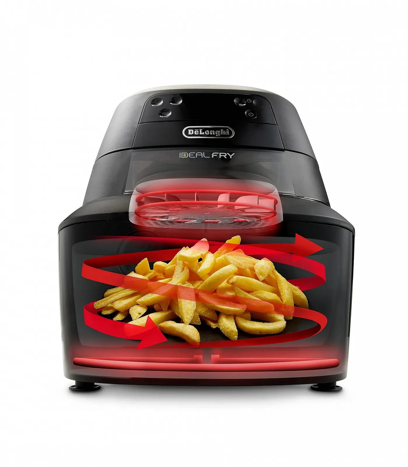 Мультипіч De'Longhi IDEALFRY FH2184.BK 1.25 кг 3.9 л LED Чорна, фото №4 Мультипіч De'Longhi IDEALFRY FH2184.BK 1.25 кг 3.9 л LED Чорна, фото №4