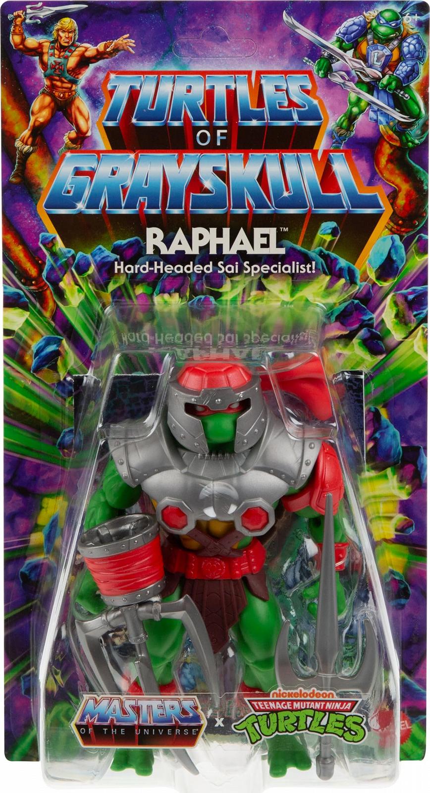 Фигурка Рафаэль Masters of the Universe Origins Turtles of Grayskull с аксессуарами, фото №2
